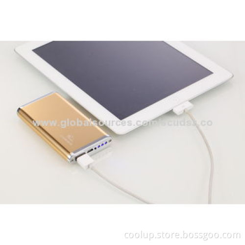 6,000mAh Power Banks, Made of Aluminum Material, 94*59*12mm Dimensions
